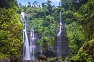 Невероятные водопады Бали