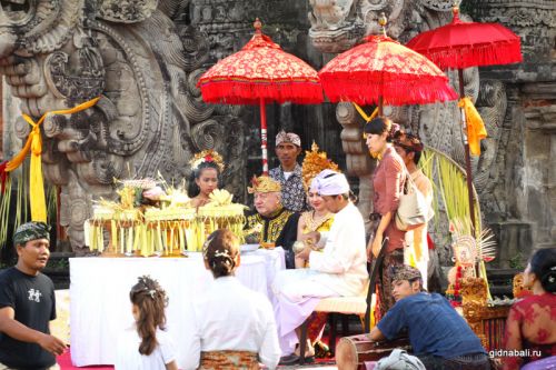 Королевская свадьба на Бали