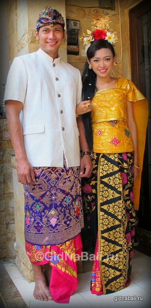 Традиционный балийский костюм
